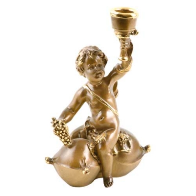 Подсвечник из мрамора «Бахус»