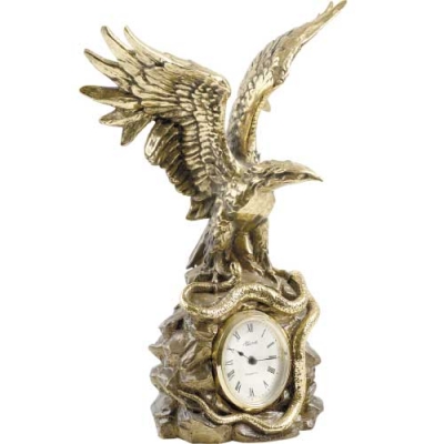 Часы настольные/каминные «Орел на скале»