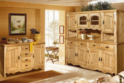 Кухня-столовая Трувиль под старину