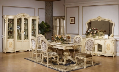 Столовая «Аманда» белая